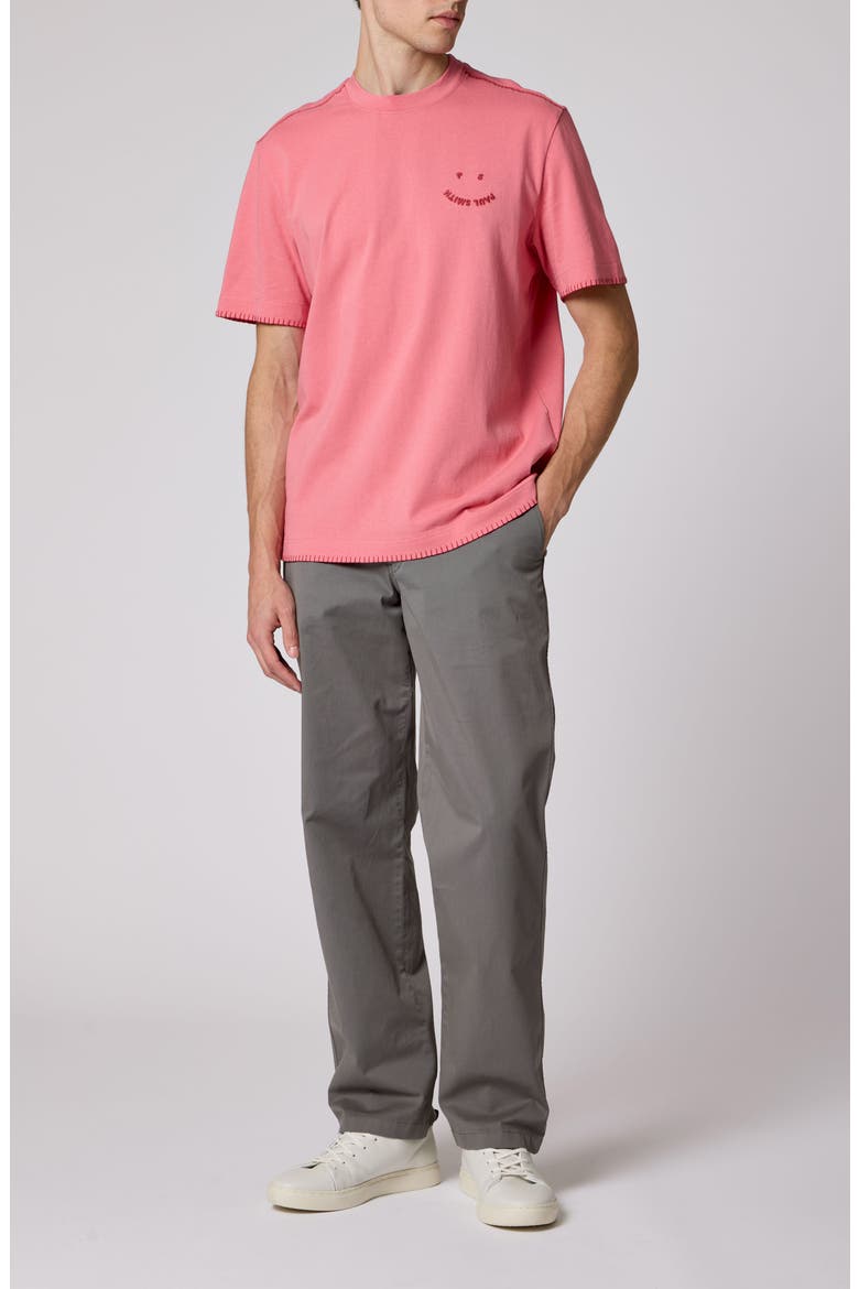 Tapered Fit Stretch Cotton Chinos, Alternate, color, SLATE