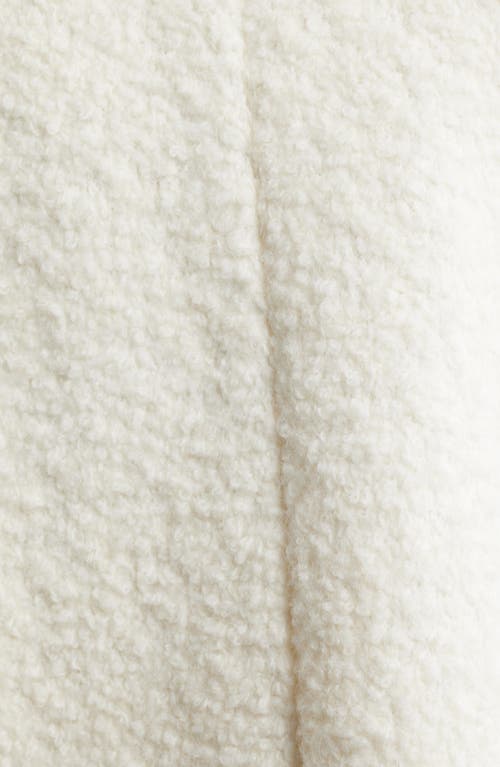 Hugo Boss Boss Orange Cabani Textured Double Breasted Jacket In White