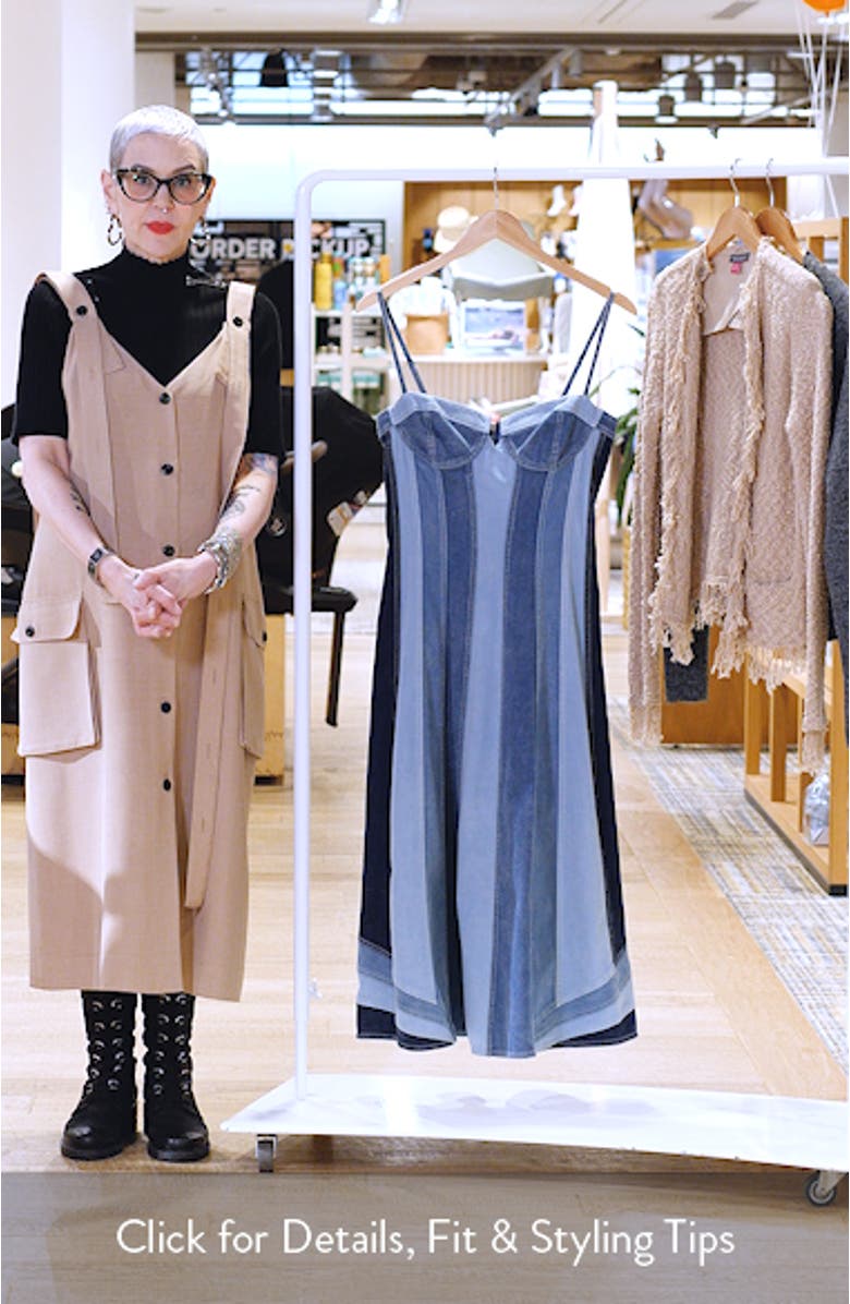 Mackensie Denim Dress, sales video thumbnail