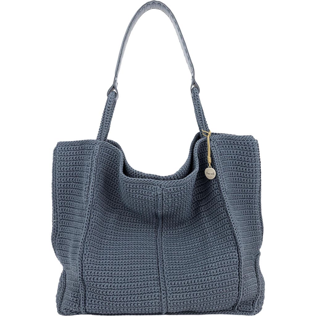 The Sak Los Feliz Large Tote Bag In Maritime Crochet