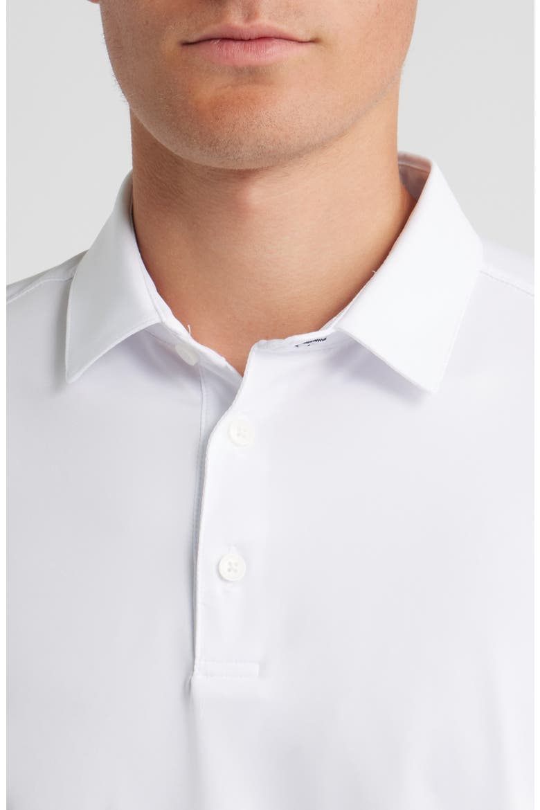 Versa Trim Fit Performance Golf Polo, Alternate, color, WHITE SOLID