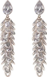 Freya Rose Crystal Long Drops