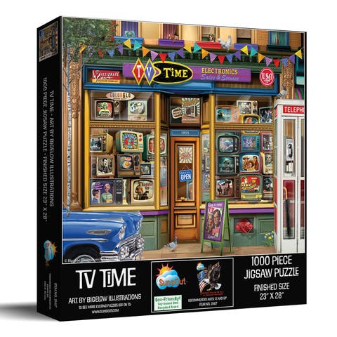 TV Time 1000 piece Jigsaw Puzzle for Adults