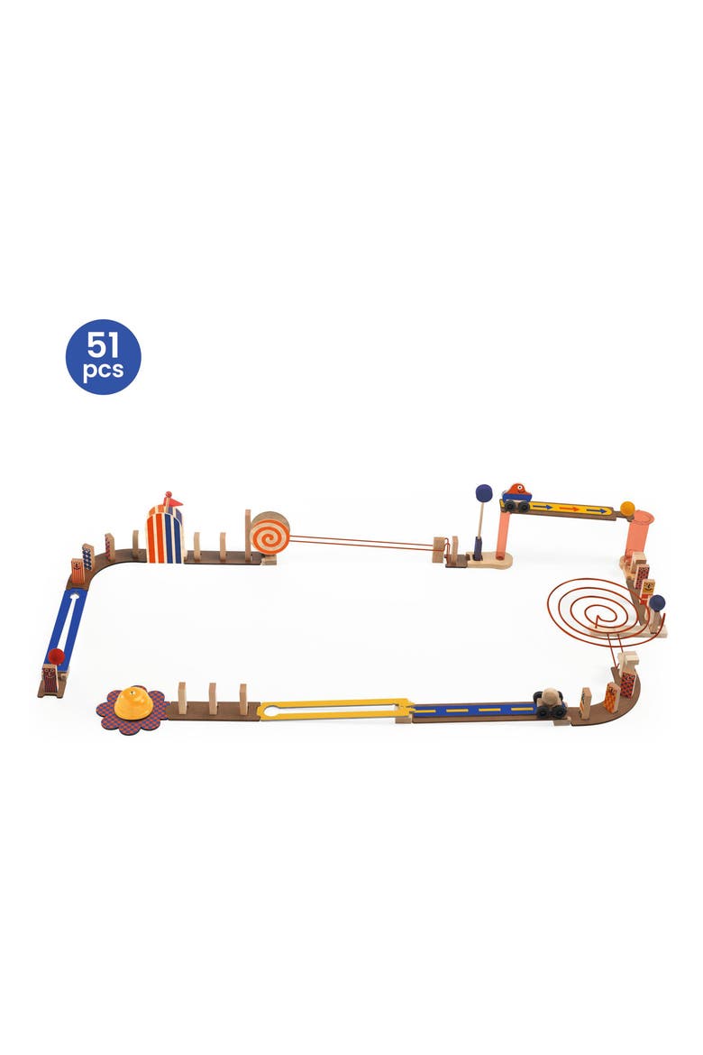 Zig & Go Racer Action-Reaction Playset, Alternate, color, MULTI
