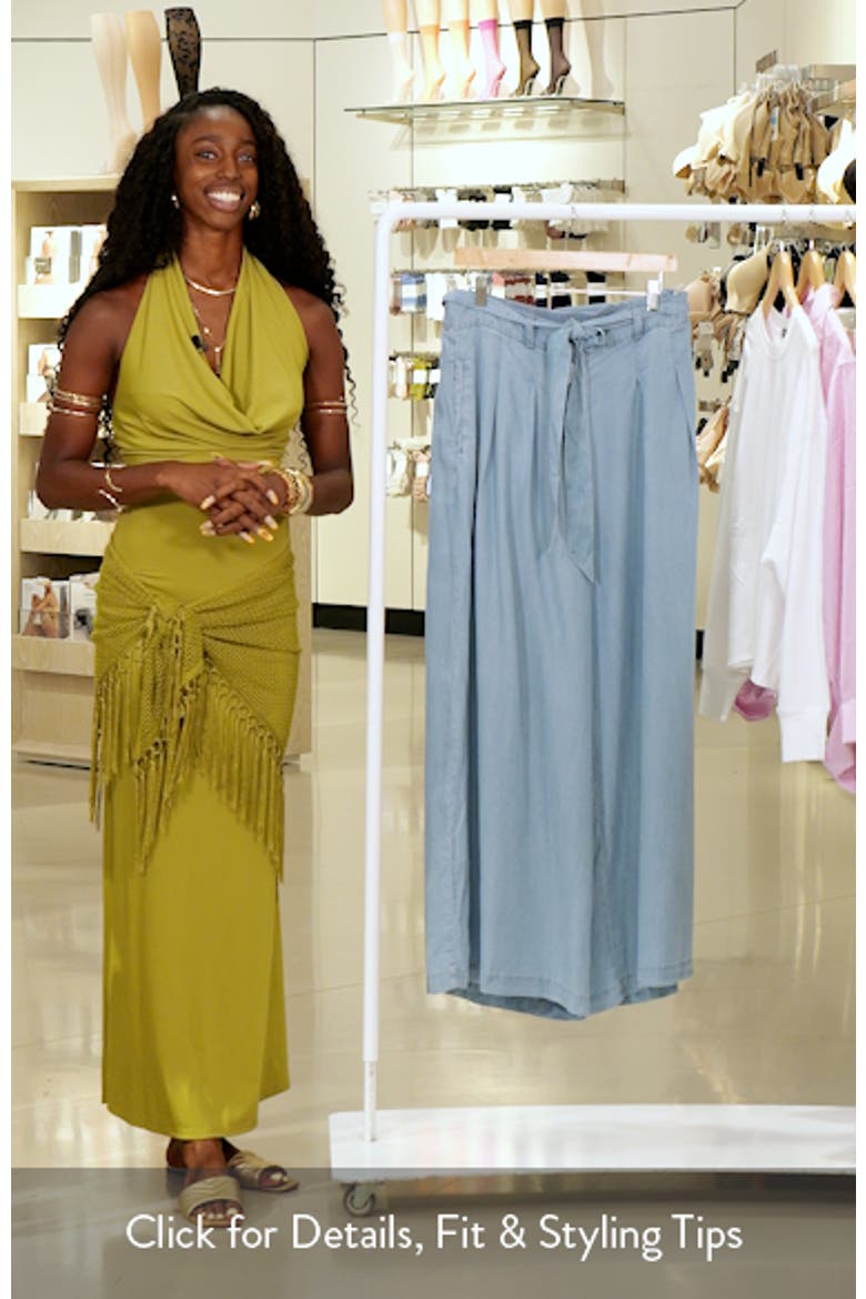 Santorini Belted Wide Leg Pants video