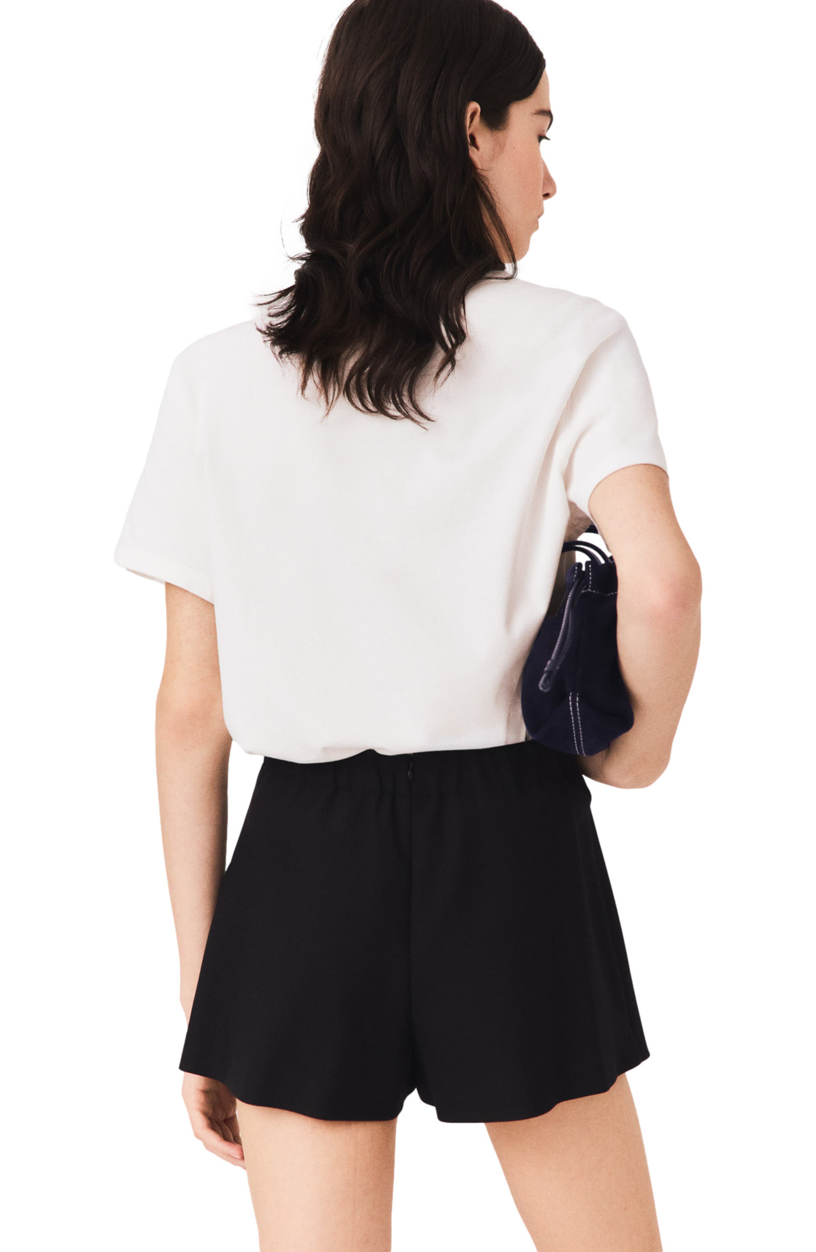 Layered-effect suit shorts - image 2