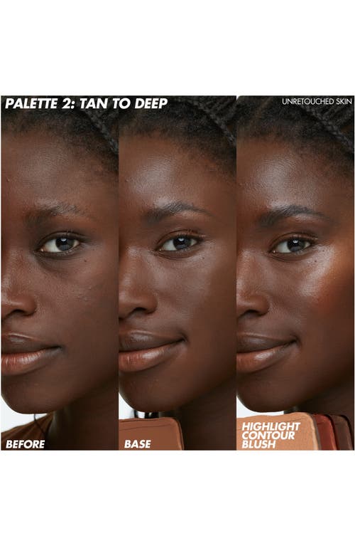 Make Up For Ever Hd Skin Face Essentials Longwear Full Face Cream Palette In Harmony 2 Tan To Deep