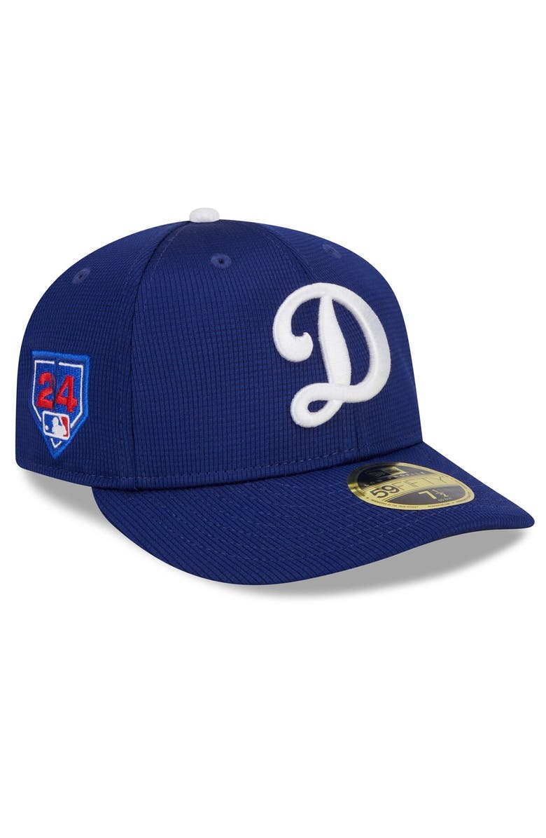 New Era Men's New Era Royal Los Angeles Dodgers 2024 Spring Training Low Profile 59FIFTY Fitted Hat, Main, color,