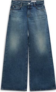 AG Saige High Waist Wide Leg Jeans