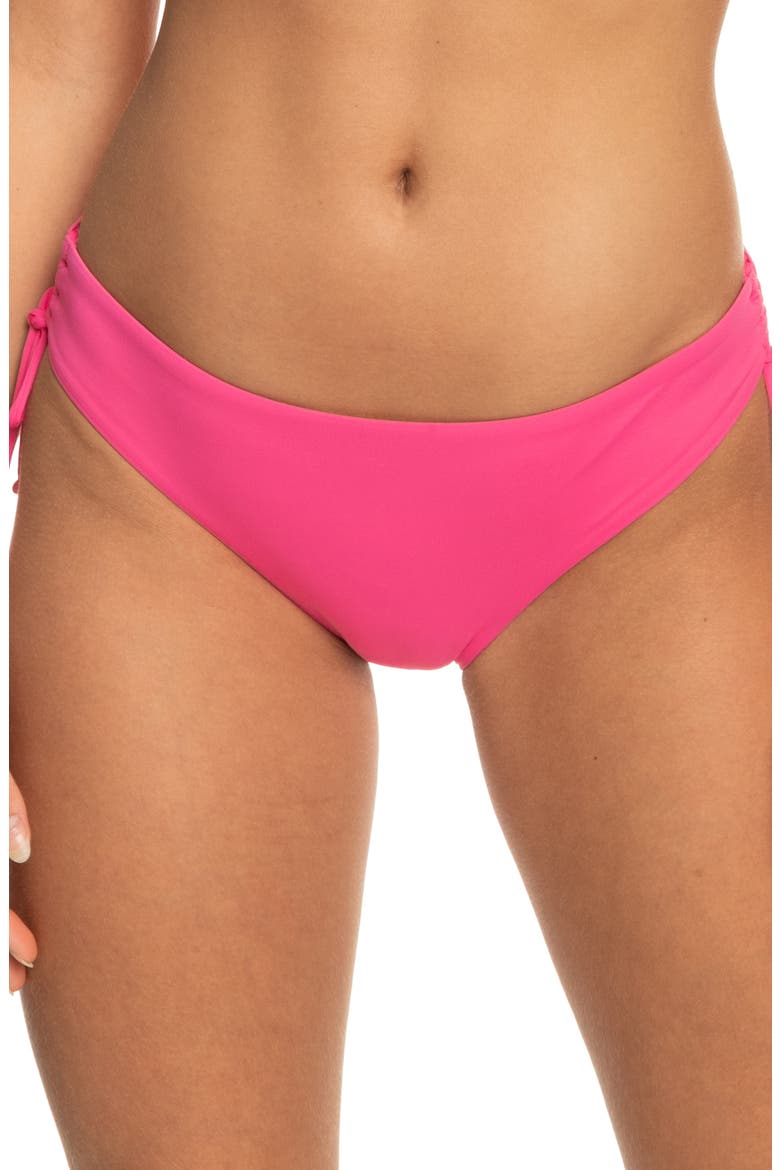 Beach Classics Side Tie Hipster Bikini Bottoms, Main, color, SHOCKING PINK