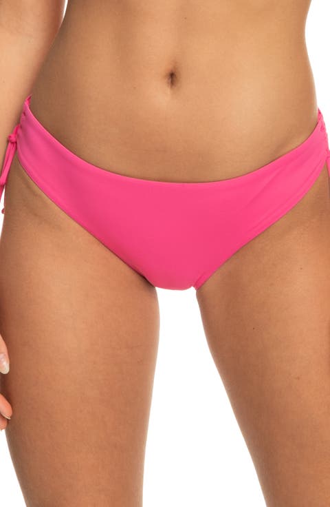 Beach Classics Side Tie Hipster Bikini Bottoms