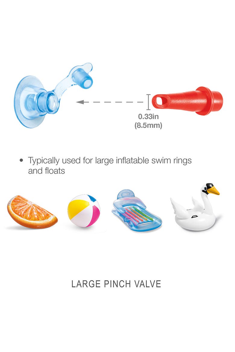 Foot Pump 11 Inch Air Pump, Alternate, color, Multicolored