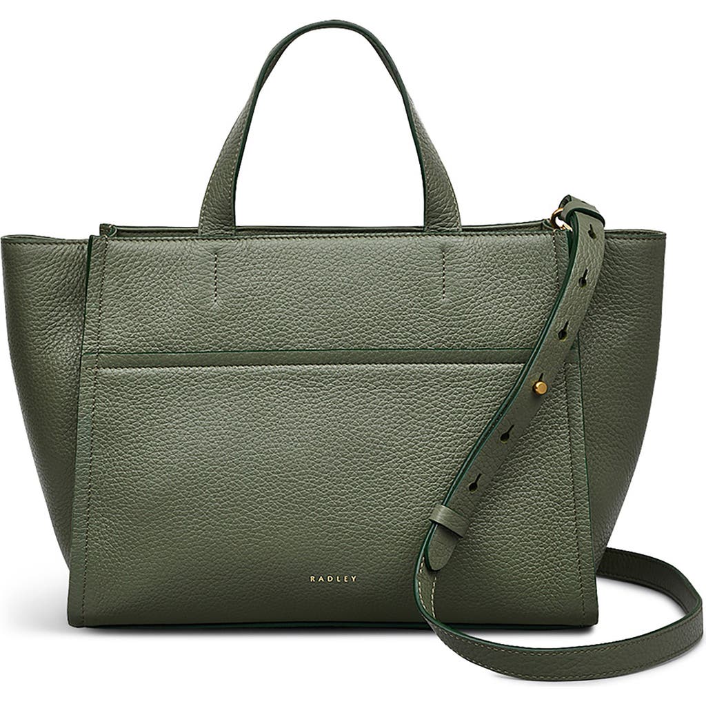 Radley Medium Oak Street Leather Tote in Dark Olive at Nordstrom Rack