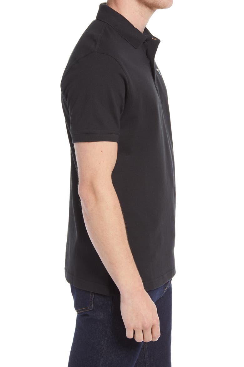 Sports Classic Fit Piqué Polo, Alternate, color, BLACK