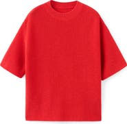 MANGO Three-Quarter Sleeve Sweater