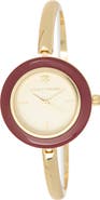 Lucky Brand Bangle Analog Watch, 28mm x 32mm