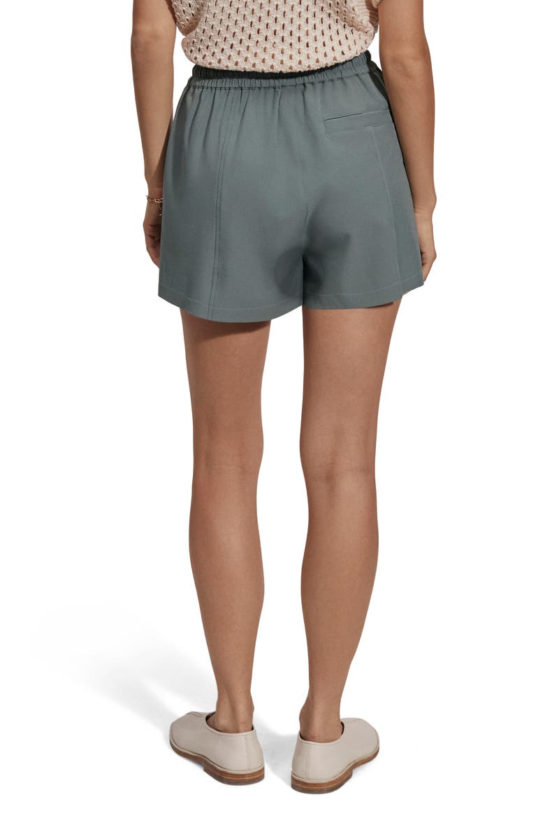 Barket Woven Shorts, Alternate, color, DARK FOREST