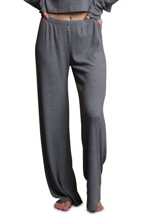 Andine Soleil Geneva Rib Lounge Pants in Grey 