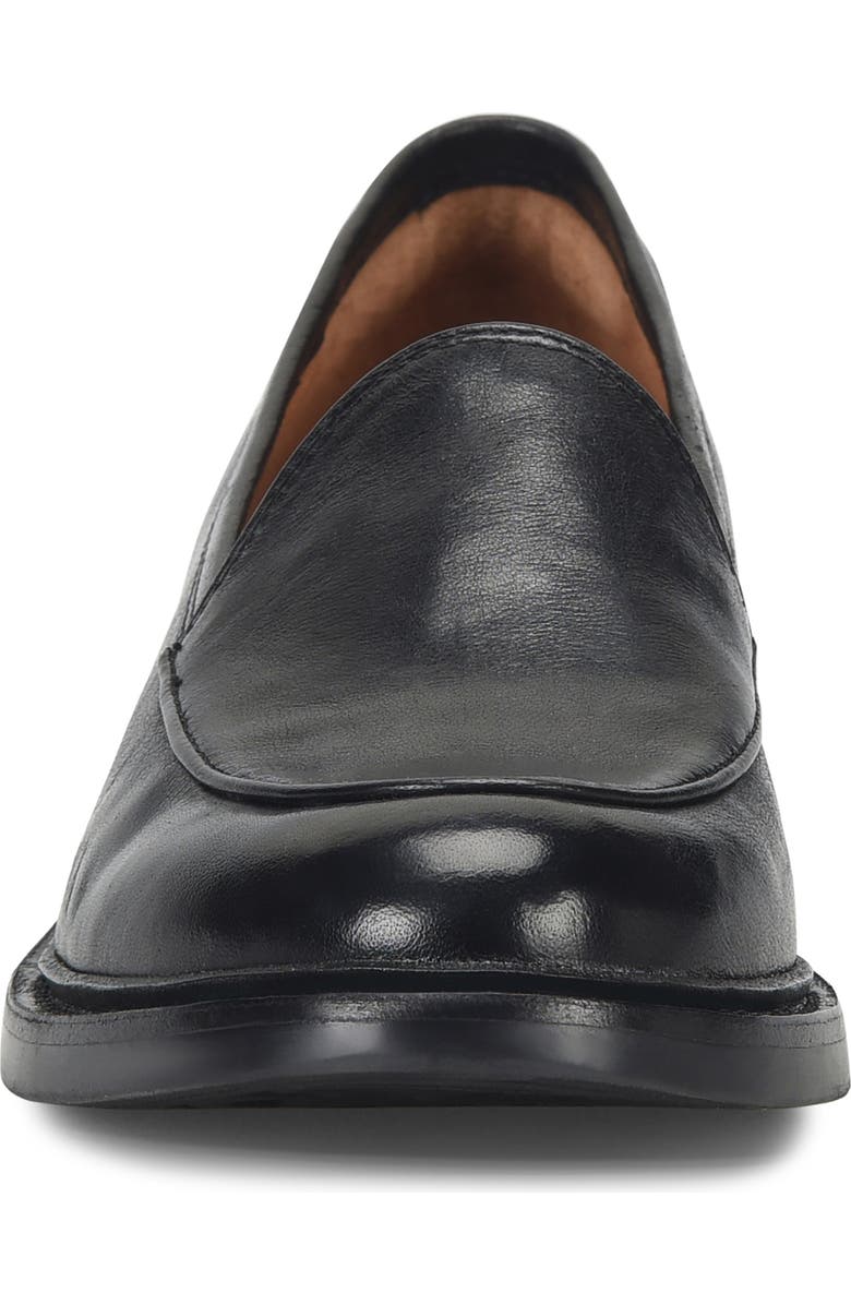 Söfft Napoli II Water Resistant Loafer, Alternate, color, Black
