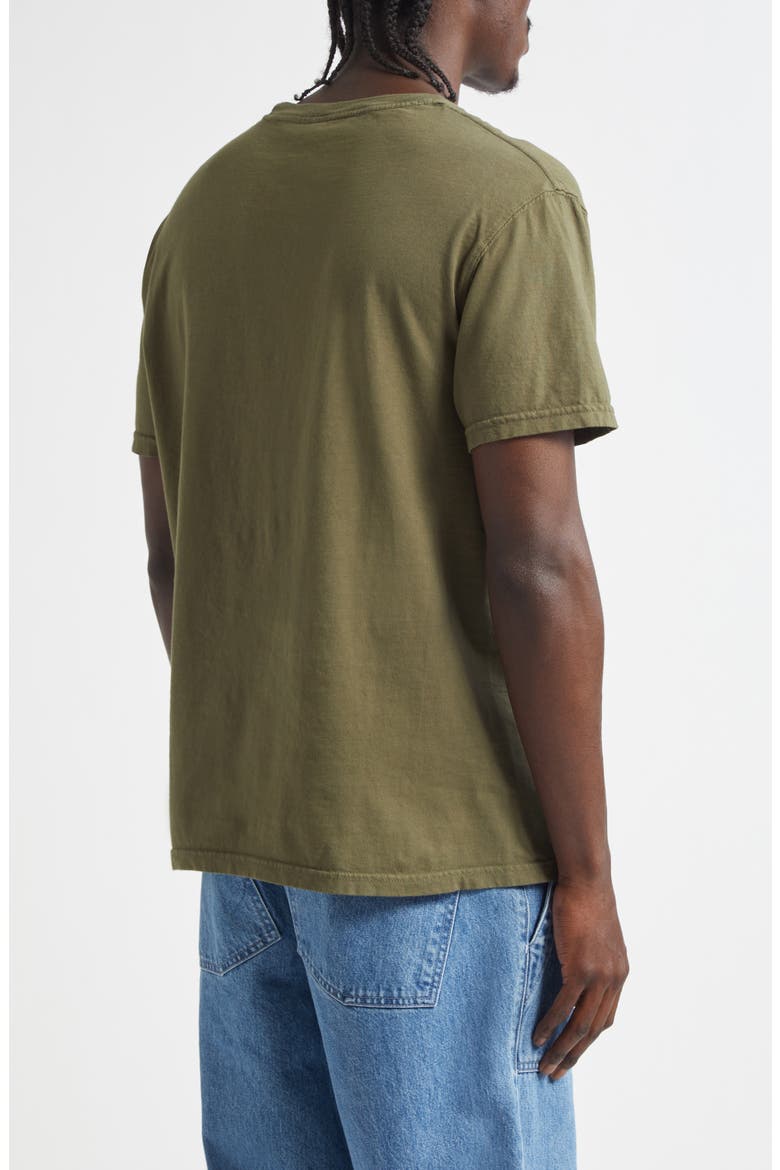 Core Logo Pocket Tee, Alternate, color, ARMY GREEN