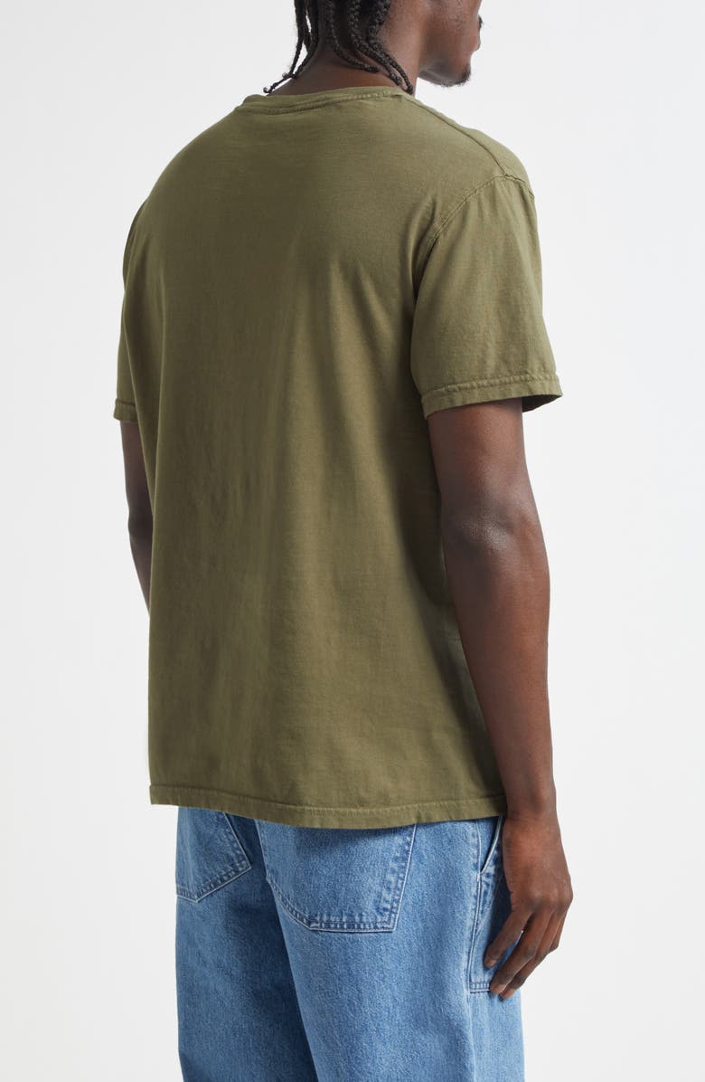 Noah Core Logo Pocket Tee, Alternate, color, Army Green