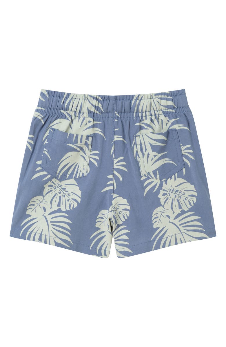 Andy & Evan Button-Up Shirt & Shorts Set, Alternate, color, Blue