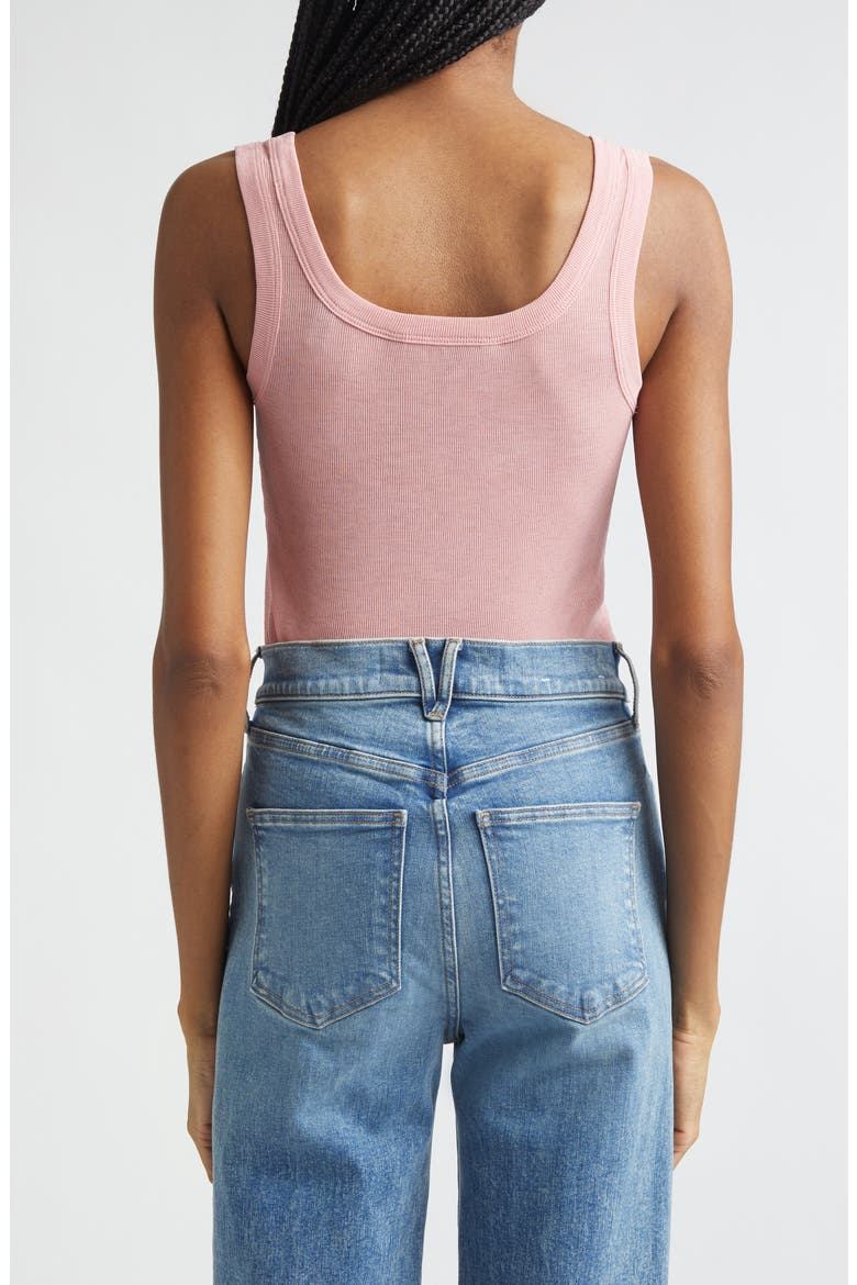 Belvedere Scoop Neck Tank, Alternate, color, PETAL