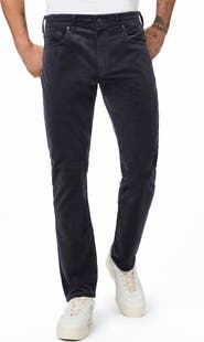PAIGE Lennox Slim Fit Corduroy Pants