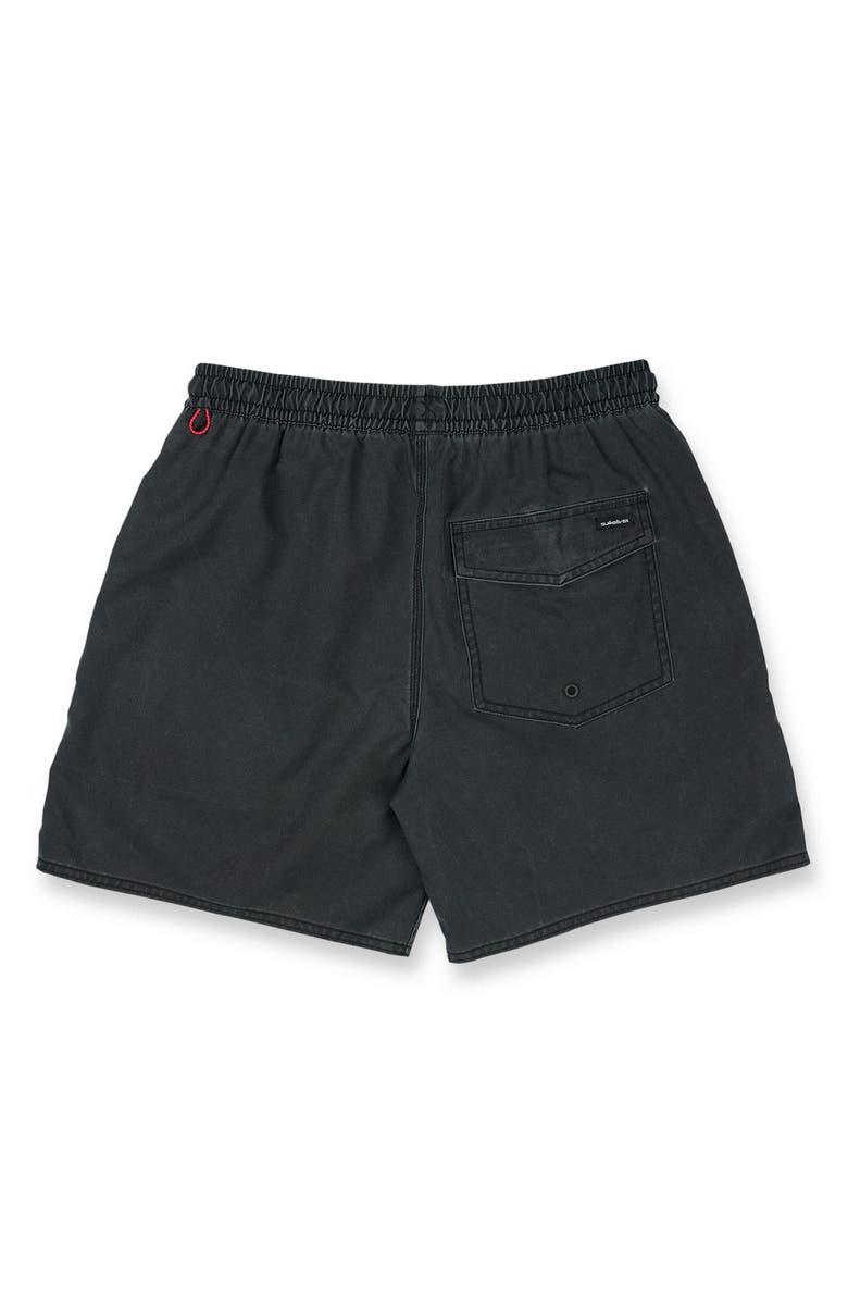 Quiksilver Saltwater Volley Swim Trunks, Alternate, color, Anthracite