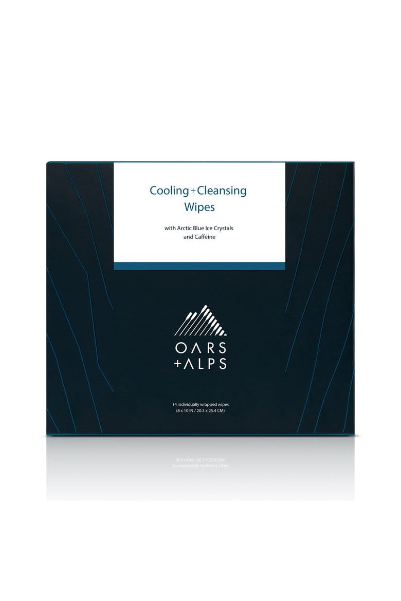 Cooling + Cleansing Wipes, Alternate, color, Blue