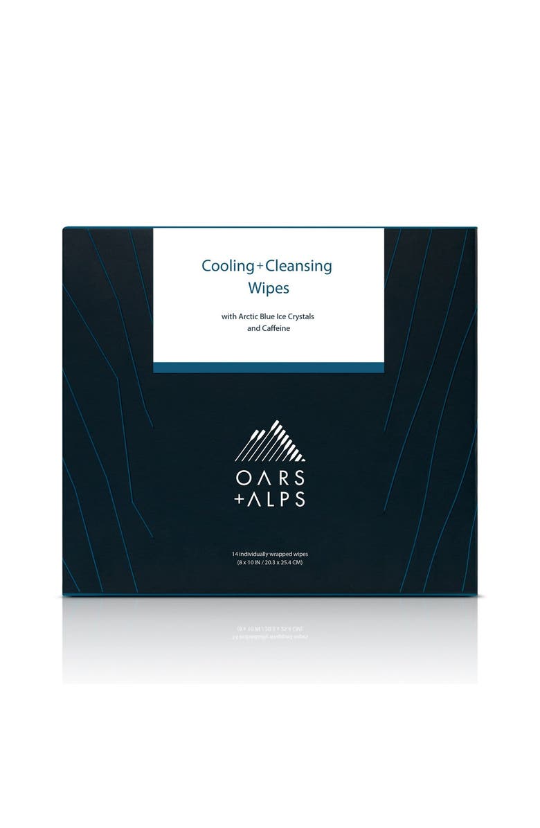 OARS + ALPS Cooling + Cleansing Wipes, Alternate, color, Blue