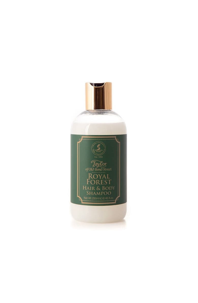 Taylor of Old Bond Street Royal Forest Hair & Body Shampoo, Main, color, White