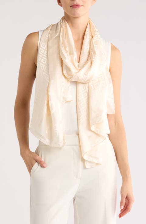 4G Monogram Silk Scarf