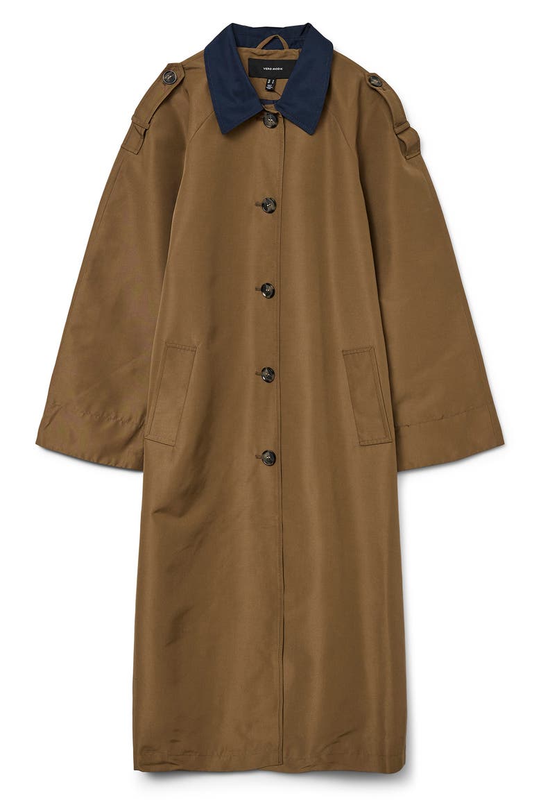 Lucia Maria Water Resistant Coat, Alternate, color, CUB DETAIL NAVY BLAZ