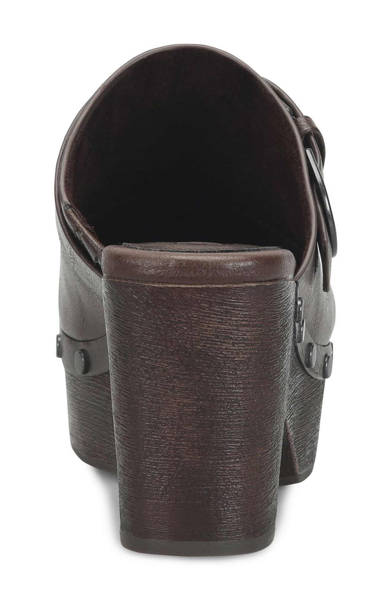 Lacey Platform Clog, Alternate, color, BROWN