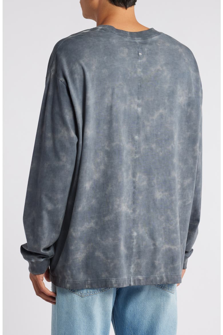 Cliff Washed Tie Dye Long Sleeve T-Shirt, Alternate, color, OMBRE