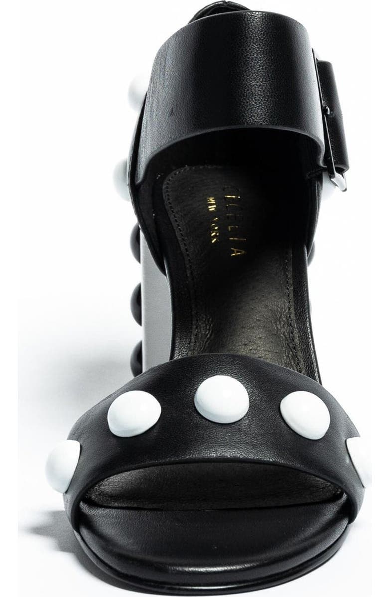 Cecelia New York Gail Studded Block Heel Sandal, Alternate, color,