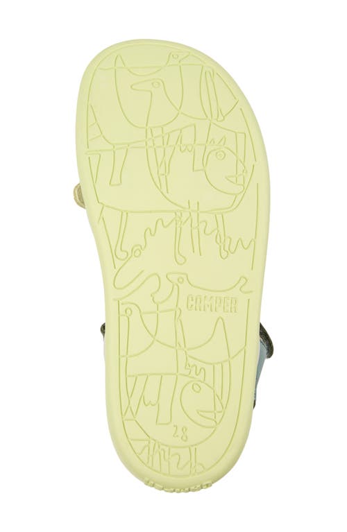 Camper Kids' Twins Mismatch Sandal In Yellow/blue Multi - Assorted
