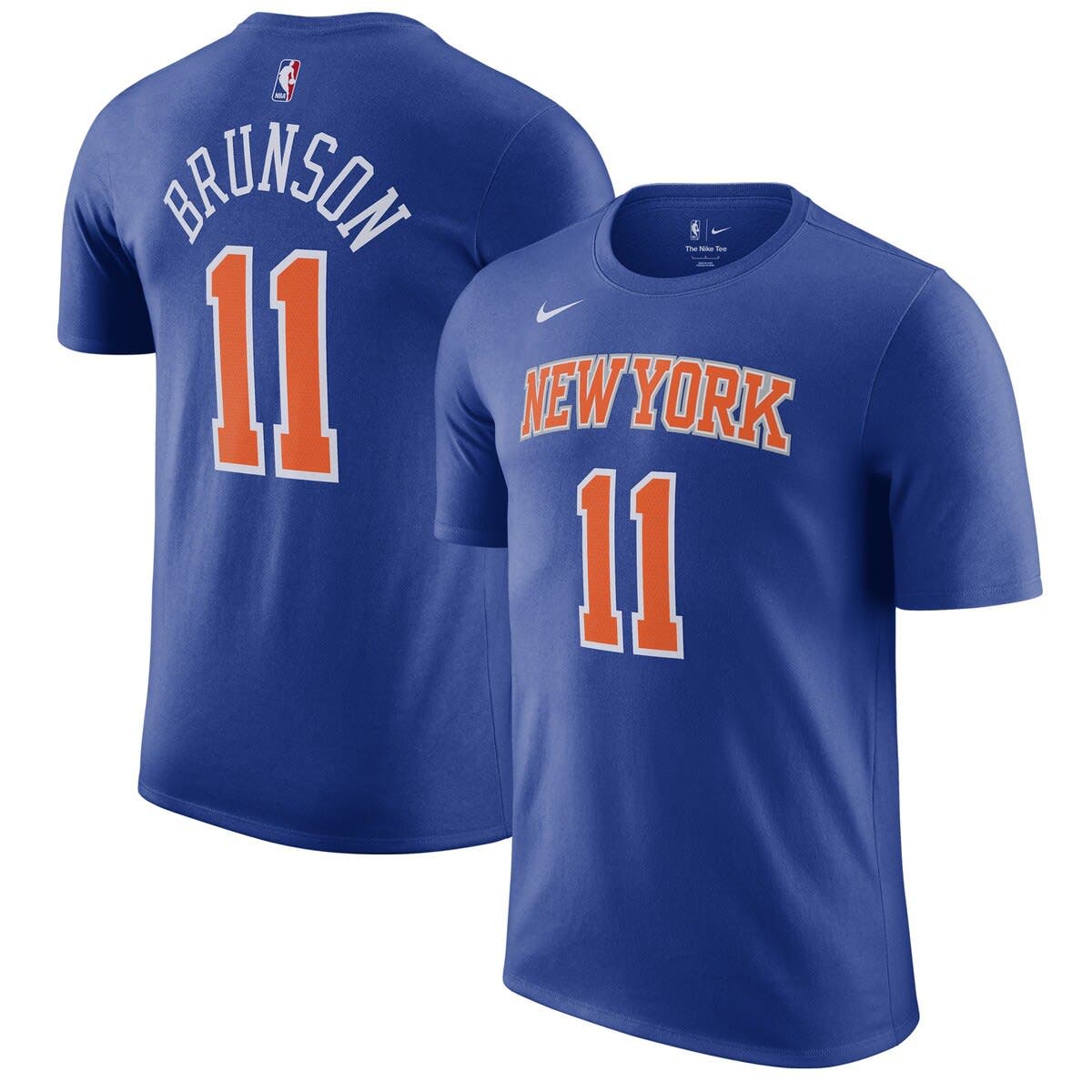 Nike Men's Nike Jalen Brunson Blue New York Knicks Icon Edition