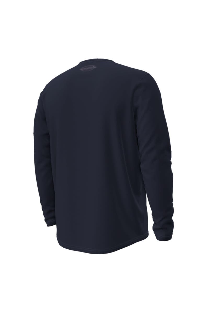 Under Armour Men's Under Armour Navy Navy Midshipmen Silent Service Performance Long Sleeve T-Shirt, Alternate, color,