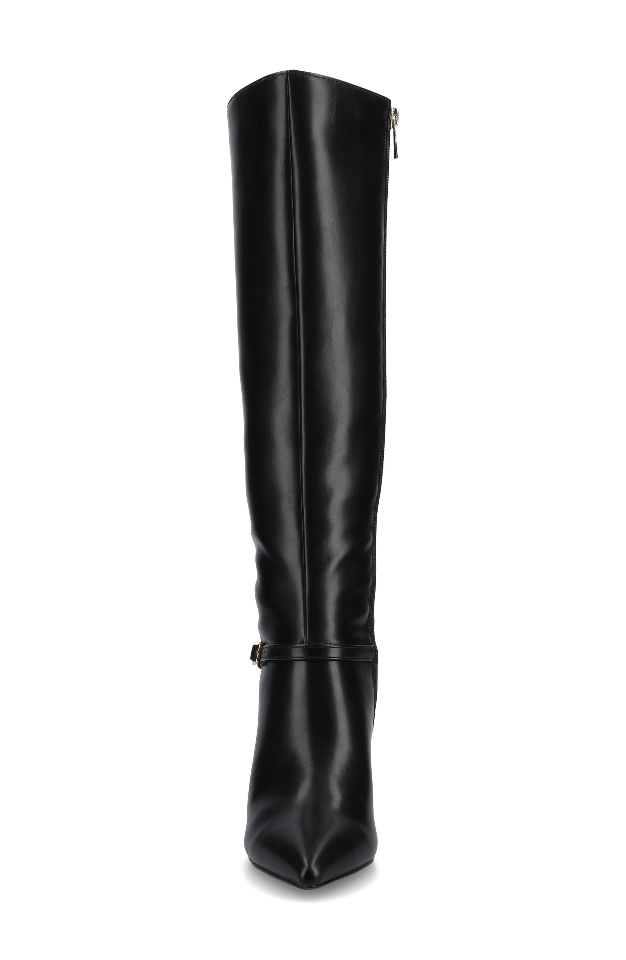 Journee Collection Elara Tall Boot, Alternate, color, Black