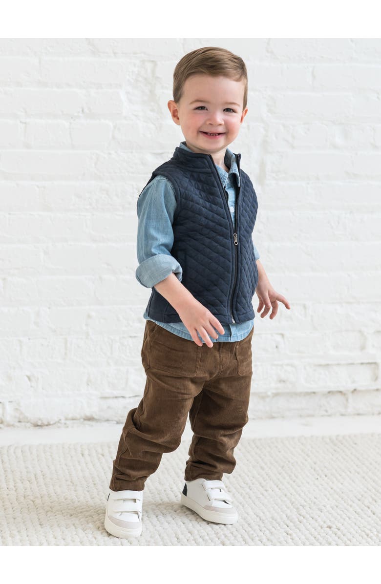 Kendi Kent Organic Corduroy Pant, Alternate, color, Sepia