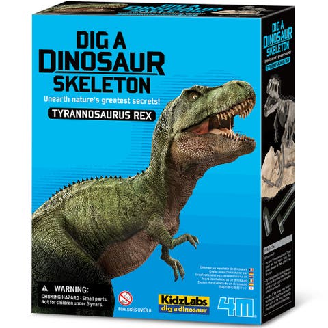 KidzLabs Dig A Dinosaur Skeleton, Tyrannosaurus Rex Kit