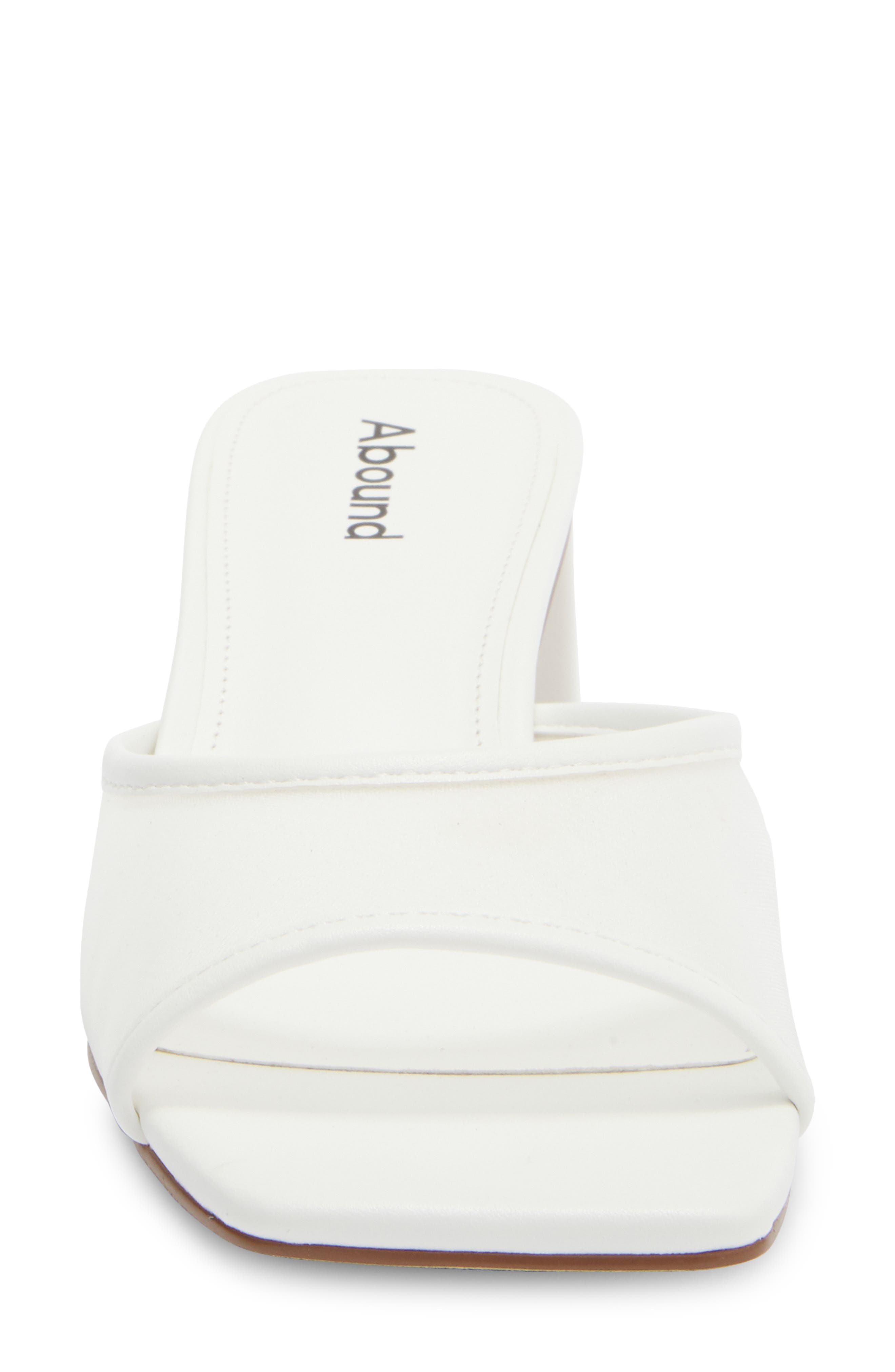 Abound Jenny Mule Sandal, Alternate, color, White Eggshell