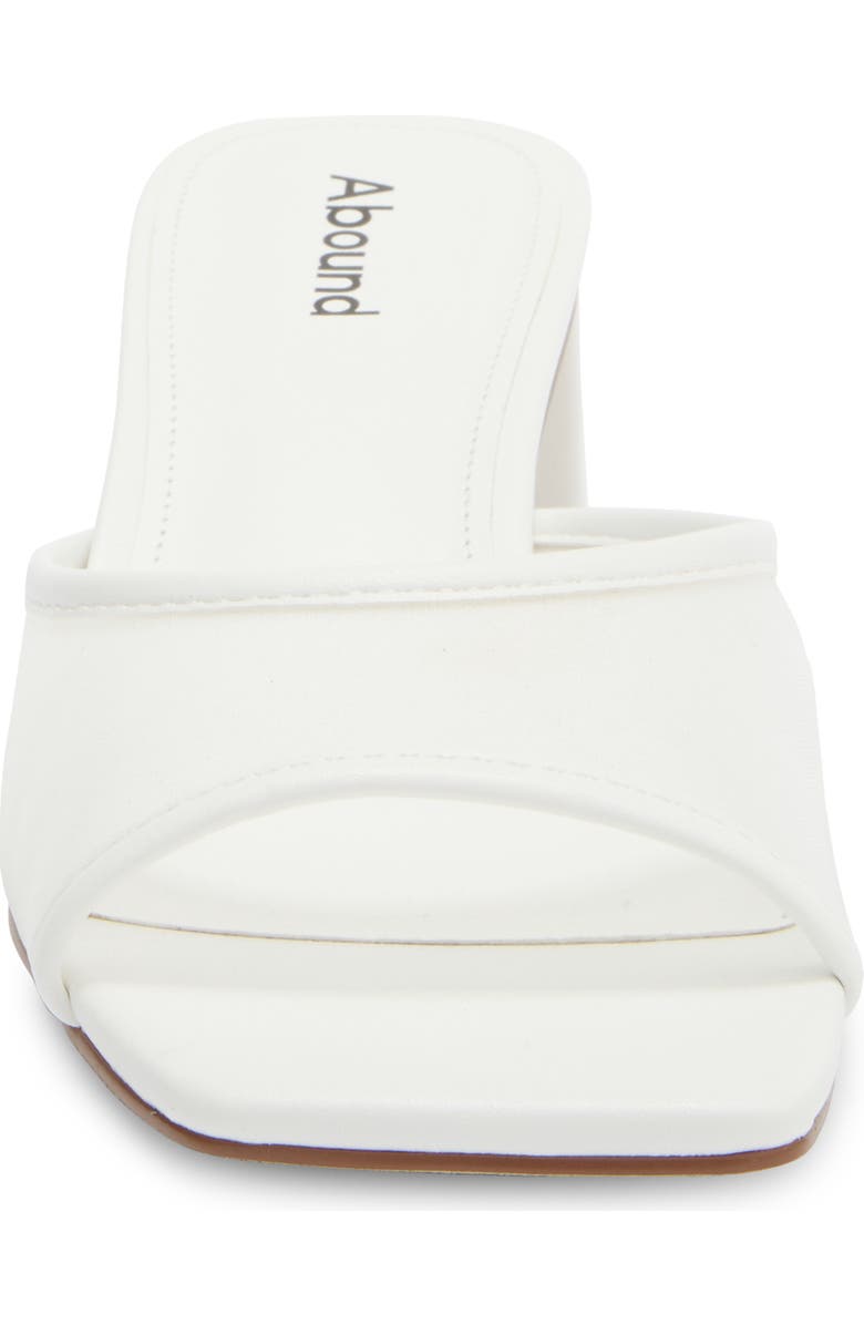 Abound Jenny Mule Sandal, Alternate, color, White Eggshell