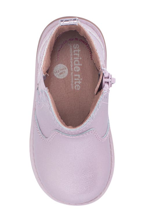Stride Rite Lena Bootie In Gold