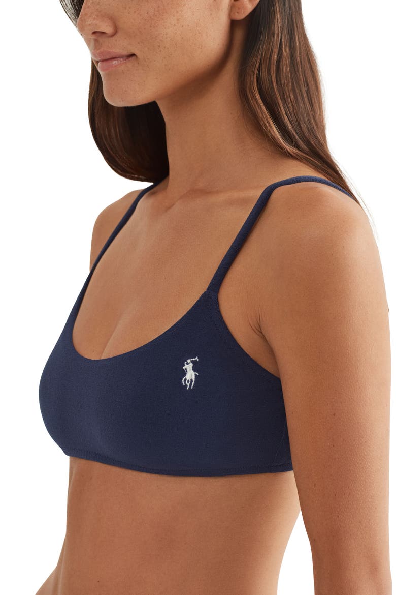 Kennedy Bikini Top, Alternate, color, NAVY