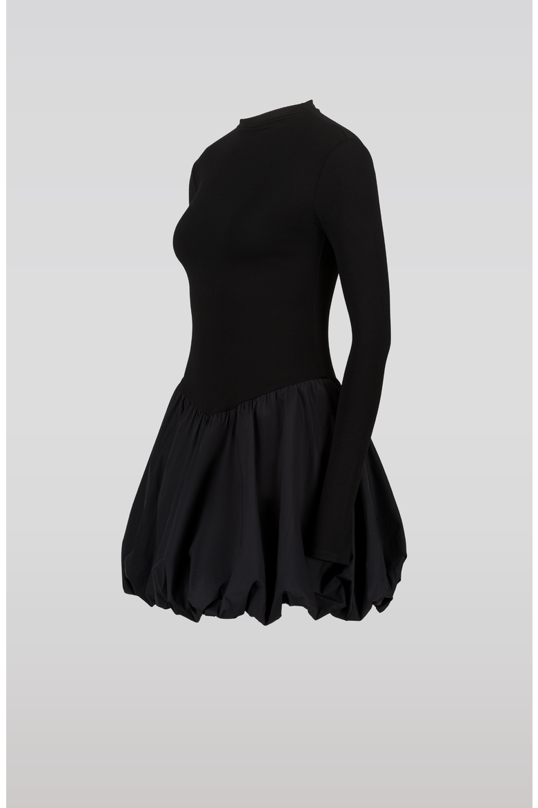 Cloud Dress, Alternate, color, Black