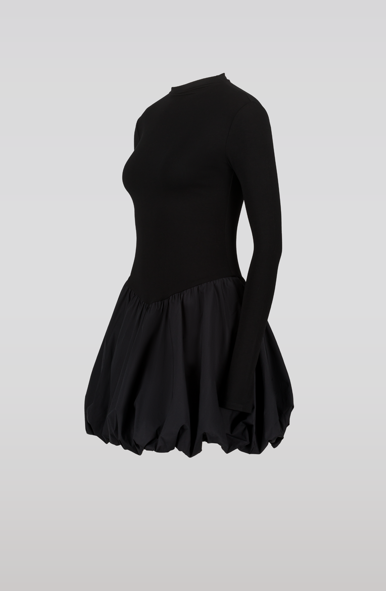 SAEMDI Cloud Dress, Alternate, color, Black