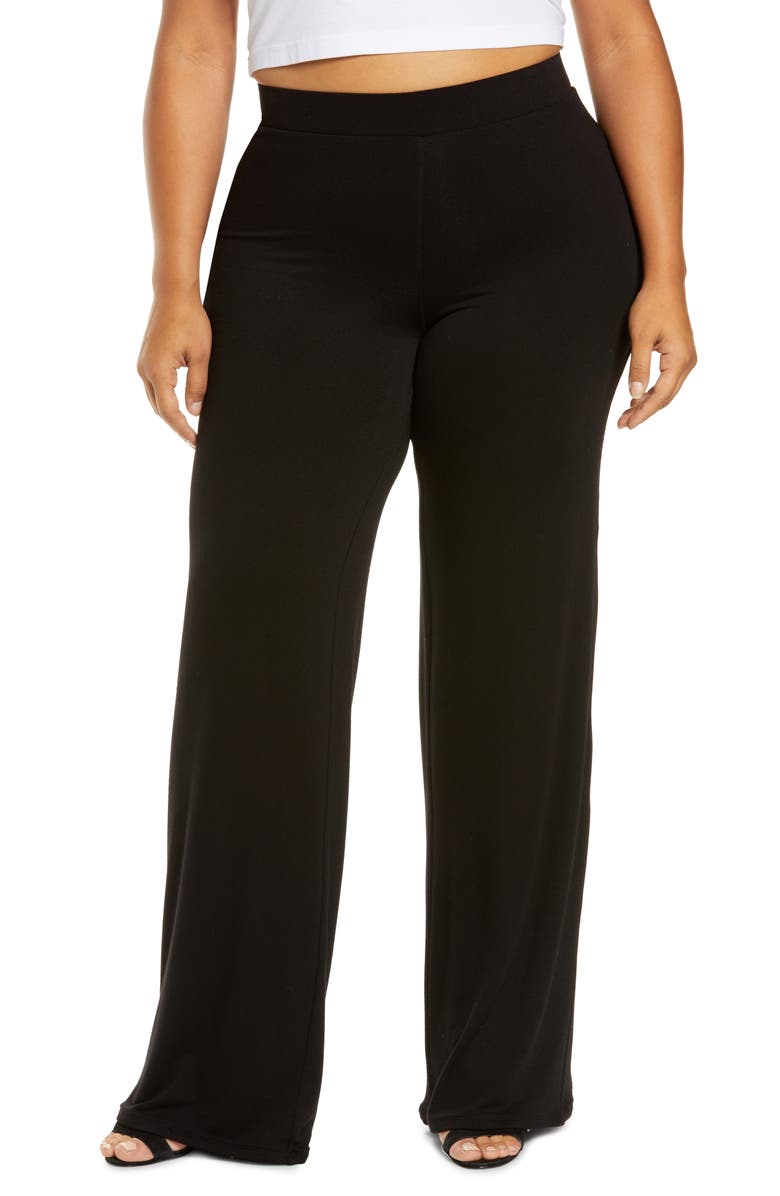 Naked Wardrobe Wide Leg Pants, Main, color,